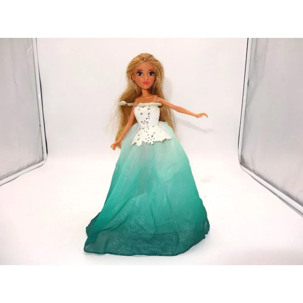 2016 Holiday‎ Barbie The Peace Hope Love Collection Teal Green Doll Mattel